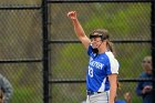 Softball vs Emerson  Wheaton College Softball vs Emerson College in game 2 of their doubleheader. - Photo by Keith Nordstrom : Wheaton, Softball
